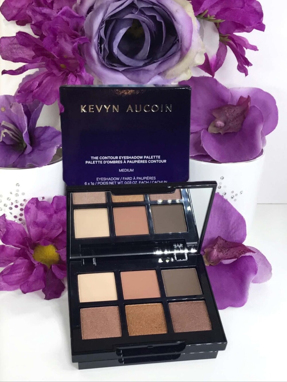 Kevyn Aucoin The Contour Eyeshadow Palette in Medium LUXURY (Neutrals) *BNIB!